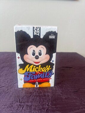 POP MART Mickey & Family Cute Together Keychain Series Blind Box
